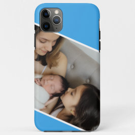 Familienfoto blau Case-Mate iPhone hülle