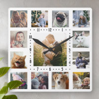 Familienfoto Collage 13 Instagram Pictures | weiß