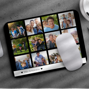 Familienfoto-Collage-Andenken Mousepad