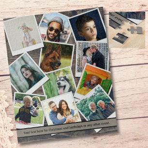 Familienfoto-Collage-Puzzle