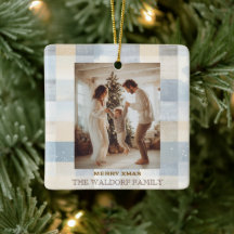 Familienfoto Elegantes Weihnachtsornament