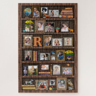 FamilienfotoCollage Antiquitätenkoffer für Groß