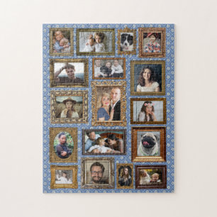 Familienfotosammlung 17 Bilder Extravaganten Rahme
