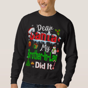 Familienfreundlicher Herr Weihnachtsmann, mein Sch Sweatshirt