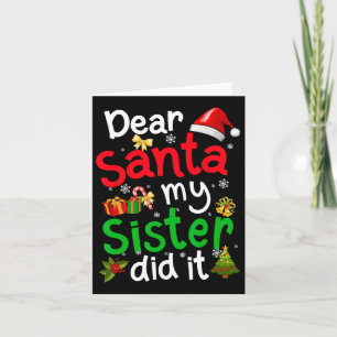 Familienfreundlicher Lieber Weihnachten, meine Sch Karte