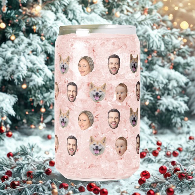 Familiengeschenk für benutzerdefinierte Gesichter, Dosenglas (Von Creator hochgeladen)