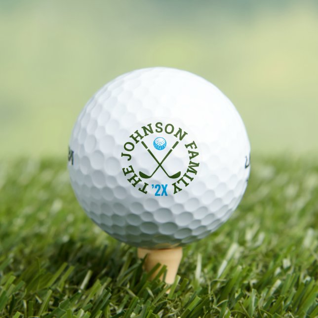 Familiengolfturnier | Benutzerdefiniert Golfball (Insitu T-Shirt)