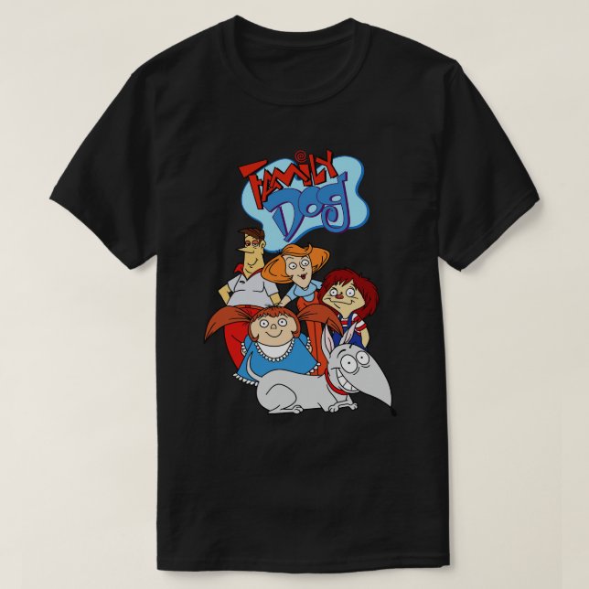 Familienhund T-Shirt (Design vorne)