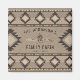 Familienkabine Rustikale Südwestküste Magnet