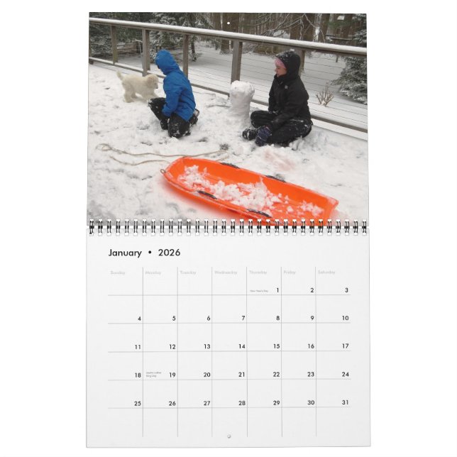 Familienkalender Kalender (Jan 2026)