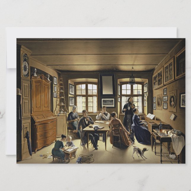 Familienkonzert in Basel (von Sebastian Gutzwiller Karte (Vorderseite)