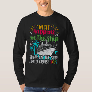 Familienkreuzfahrt 2023 Gemeinsam Erinnerungen sch T-Shirt