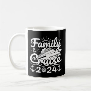 Familienkreuzfahrt 2024 Cool Lustige Familientrip- Kaffeetasse