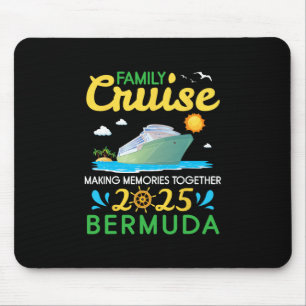Familienkreuzfahrt 2025 Bermuda Erinnerungen Schaf Mousepad