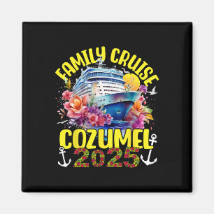 Familienkreuzfahrt 2025 Cozumel Mexiko Familienrei Magnet
