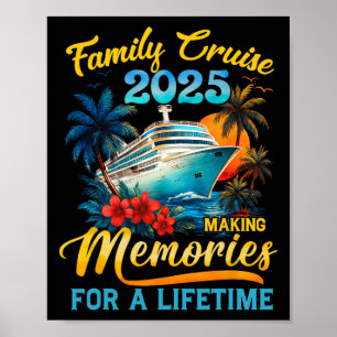 Familienkreuzfahrt 2025 Sommerferien Familienzusam Poster