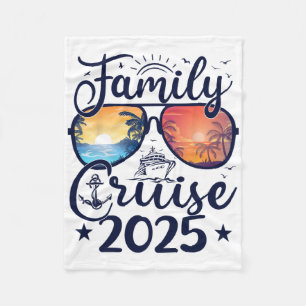 Familienkreuzfahrt 2025 Sommerferien passende Fami Fleecedecke