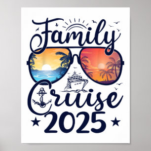 Familienkreuzfahrt 2025 Sommerferien passende Fami Poster