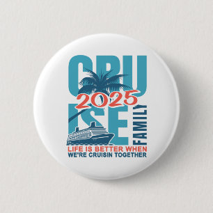 Familienkreuzfahrt 2025 Süße passende Outfit Kreuz Button