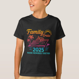 Familienkreuzfahrt 2025 Urlaub passend T-Shirt