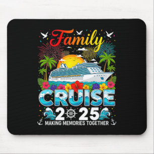 Familienkreuzfahrt 2025 Urlaubsreise Familien-Matc Mousepad