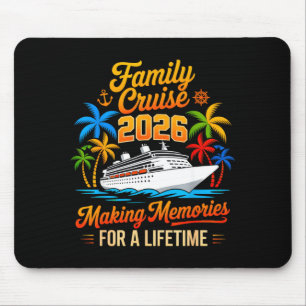 Familienkreuzfahrt 2026 Familien-Matching-Kreuzfah Mousepad