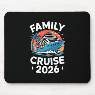 Familienkreuzfahrt 2026 Lustige Kreuzfahrt 2 Mousepad