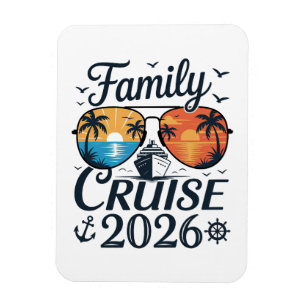 Familienkreuzfahrt 2026 Sommerferien Magnet