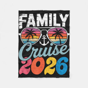 Familienkreuzfahrt 2026 Sommerferien passende Fami Fleecedecke