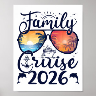 Familienkreuzfahrt 2026 Sommerferien passende Fami Poster
