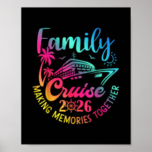 Familienkreuzfahrt 2026 Sommerferien passende Fami Poster