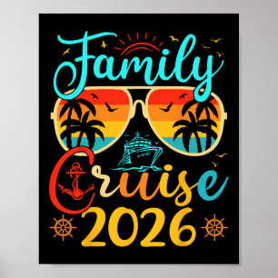 Familienkreuzfahrt 2026 Sommerferien passende Fami Poster
