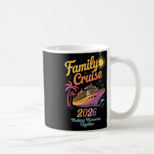 Familienkreuzfahrt 2026 Tie Dye Familienpassende V Kaffeetasse