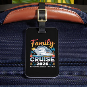 Familienkreuzfahrt 2026 Urlaubsreise Familien-Matc Gepäckanhänger