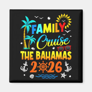 Familienkreuzfahrt Bahamas 2026 Sommer passende Fr Magnet