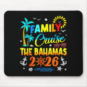 Familienkreuzfahrt Bahamas 2026 Sommer passende Fr Mousepad