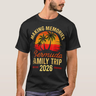 Familienkreuzfahrt Bermuda 2026 Sommer passende T-Shirt