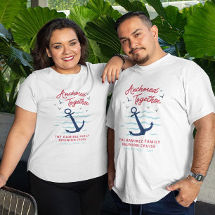 Familienkreuzfahrt gemeinsam vor Anker - Wiederseh T-Shirt