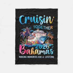 Familienkreuzfahrt Hamas 2026 Cruisin Together Fleecedecke