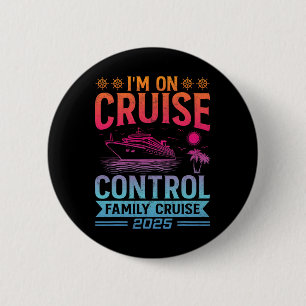Familienkreuzfahrt - Lustige Gruppe  Button