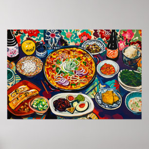 Familienmahlzeit Poster
