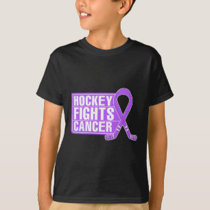 Familienmitglied-Unterstützung Hockey Fights Cance T-Shirt