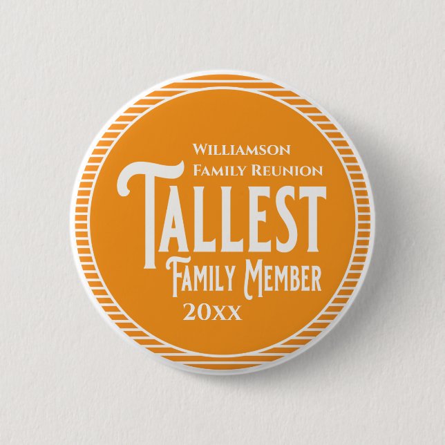 Familienmitglied Wiedersehen Award Tallest Button (Vorderseite)