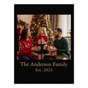 Familienmonogramm poster