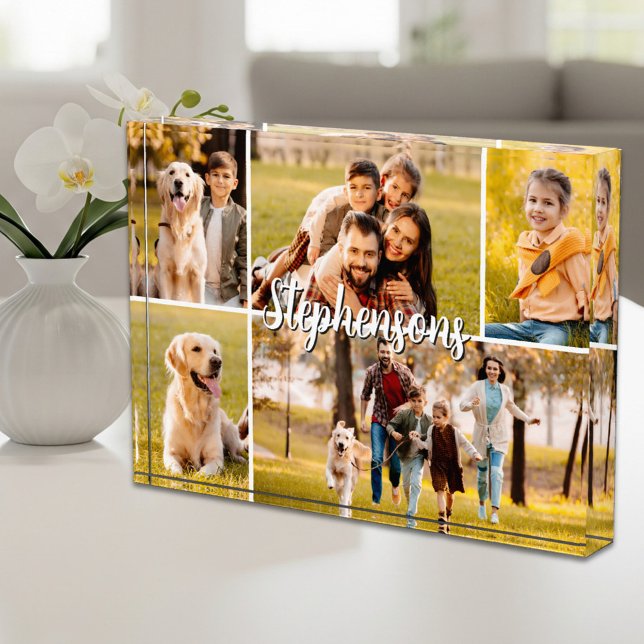 Familienname 5 Foto Collage Script (Von Creator hochgeladen)