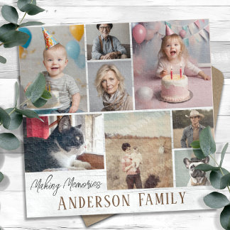 Familienname 8 FotoCollage