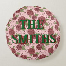 Familienname Cushion Floral Wohngestaltung