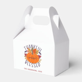 Familienname Dankbar Dankbarer, gesegneter Ernteda Geschenkschachtel