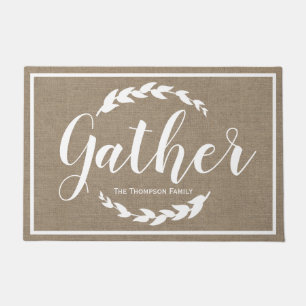 Familienname der fußmatte