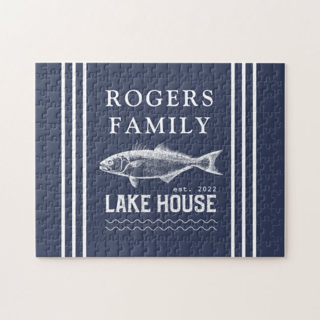 Familienname des Lake House (Horizontal)